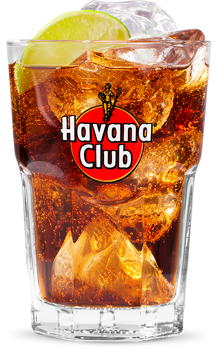 Cuba Libre Rezept -Cuba Libre Original Rezept mit Havana Club 3 Rum, Cola und Limette gemischt