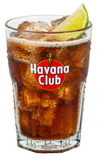 Cuba Libre Rezept -Cuba Libre Original Rezept mit Havana Club 3 Rum, Cola und Limette gemischt