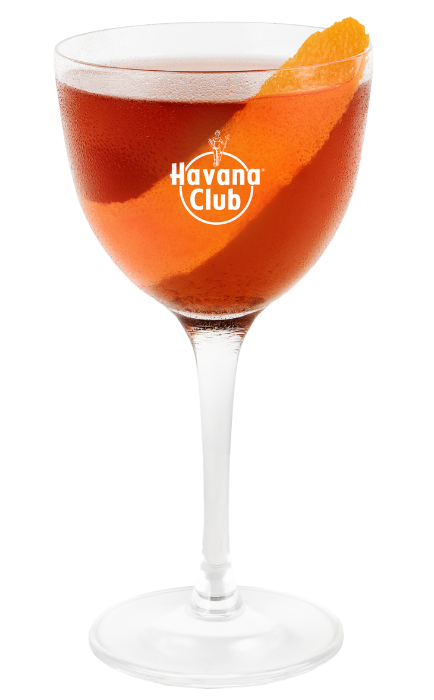 El Presidente Cocktail-Rezept mit kubanischem Rum: Cocktail-Klassiker aus Kuba mit Havana Club gemischt