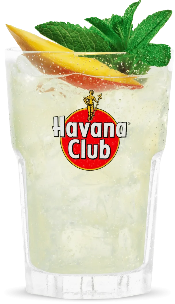 Havana Club Mango Fizz Cocktail Rezept mit Havana Club Mango Lime